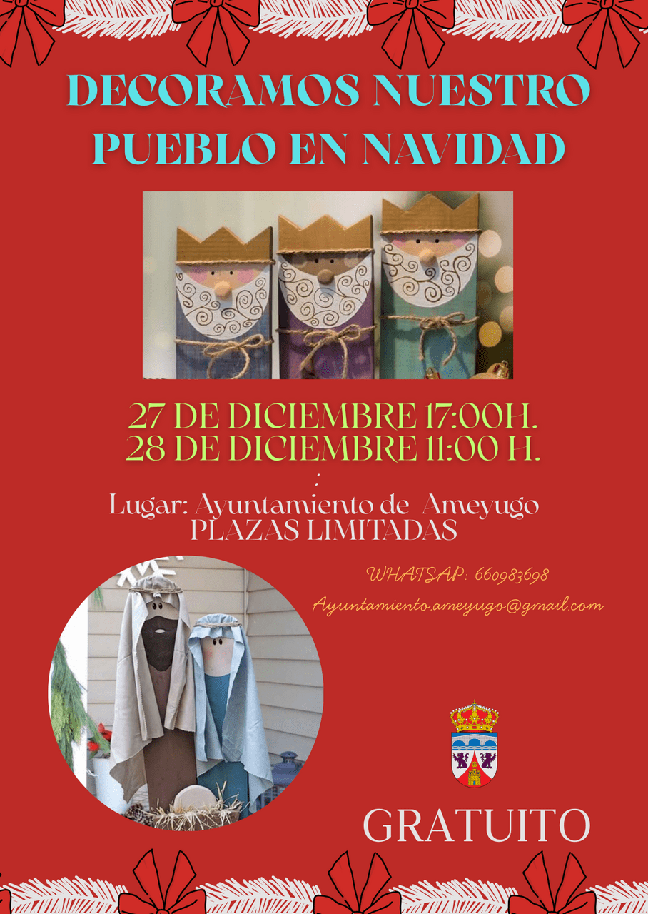 DECORAMOS NUESTRO PUEBLO EN NAVIDAD