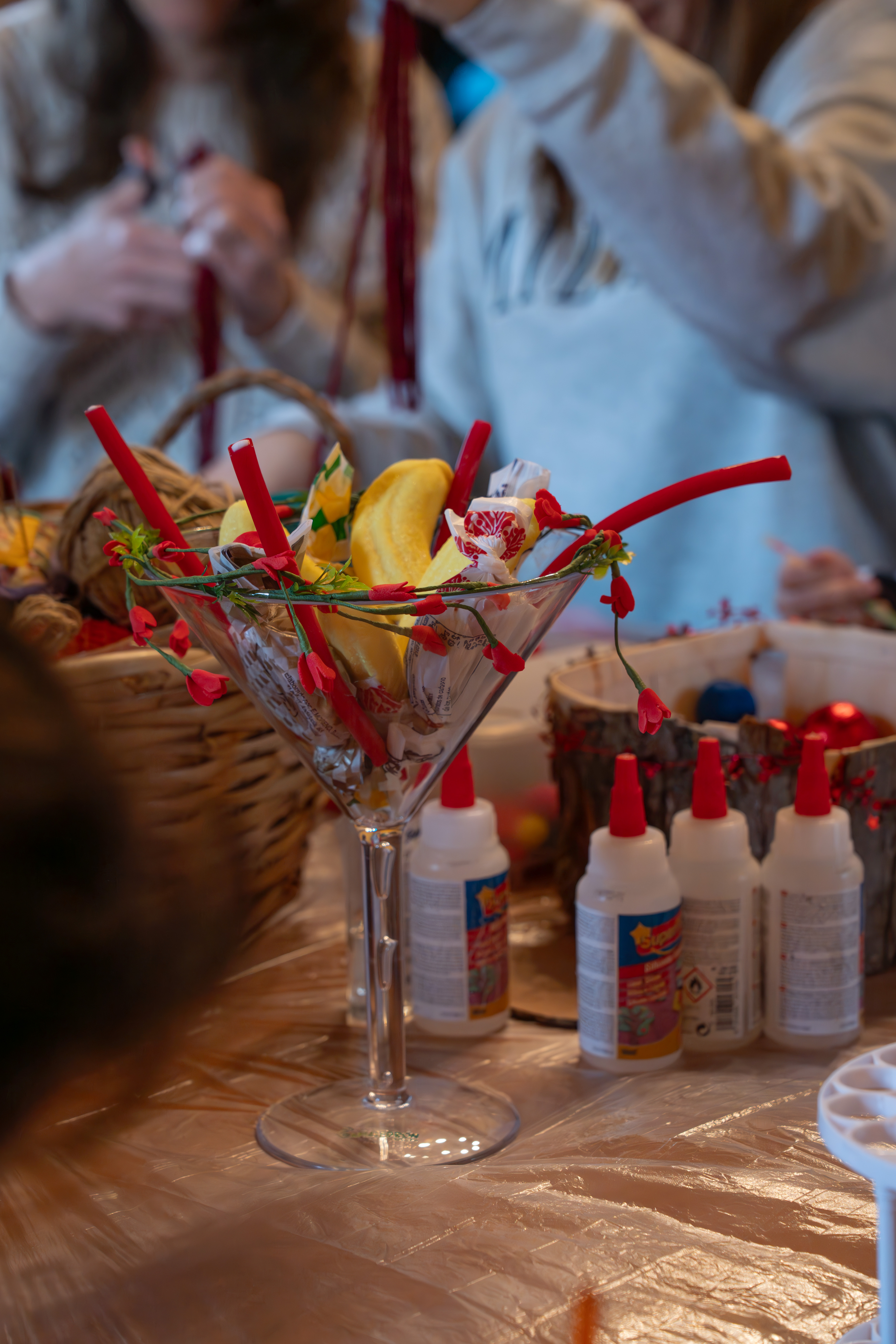 taller adornos navideños 13 de diciembre